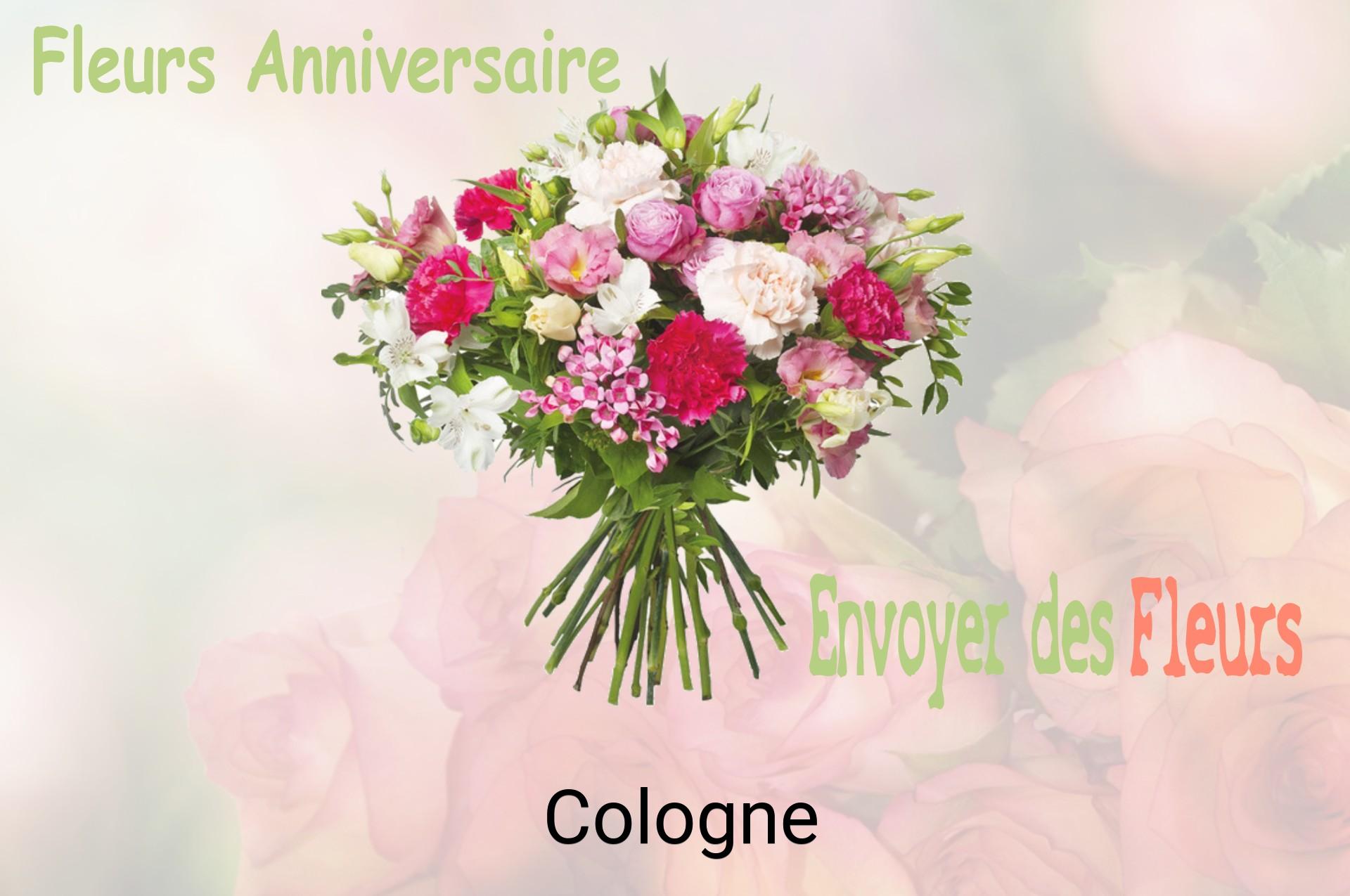 Bouquet de fleurs d’anniversaire livré à Cologne